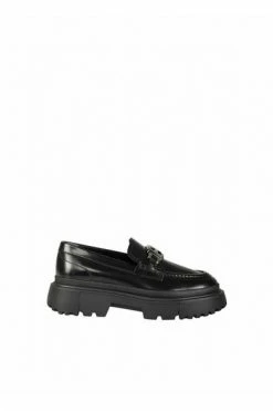 Hogan Loafers Shoes Black