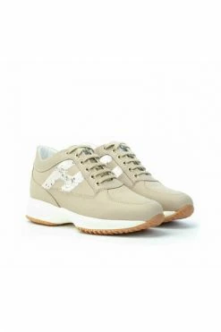 Hogan Sneakers Hxw00n05641quum024 Interactive Beige