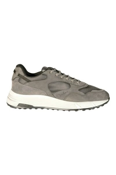 Hogan Sneakers Hyperlight In Pelle Gray - Afbeelding 2