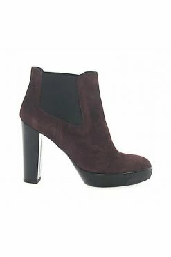 Hogan Enkellaarsjes Platform Ankle Boots Red