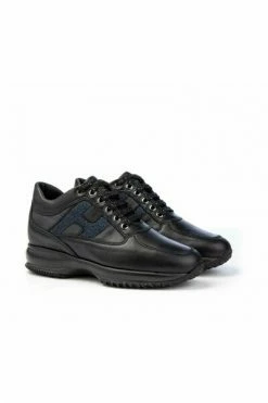 Hogan Hxw00n0s360q8w0tt0 Interactive Sneakers Black