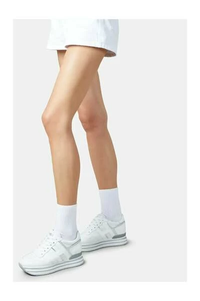 Hogan Sneakers Midi H222 White - Afbeelding 3