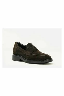 Hogan Instappers & Slip Ons Loafers Brown