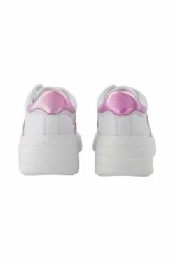 Hogan Rebel H562 Allacciato Sneakers In White Leather White