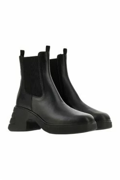 Hogan Enkellaarsjes Ankle Boots Black