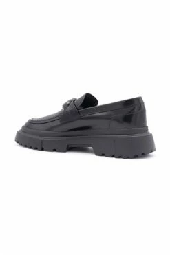 Hogan Instappers & Slip Ons Loafers Black