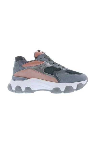 Hogan Sneakers Hyperactive Allacciato Gray - Afbeelding 2