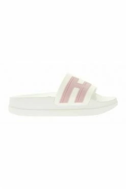 Hogan Slippers Slides White