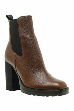 Hogan Enkellaarsjes Heeled Boots Brown