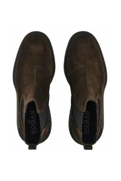 Hogan Laarzen Ankle Boots Brown