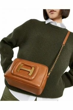 Hogan Schoudertassen Cross Body Bags Brown