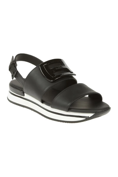 Hogan Sandalen H222 Sandals Black - Afbeelding 3