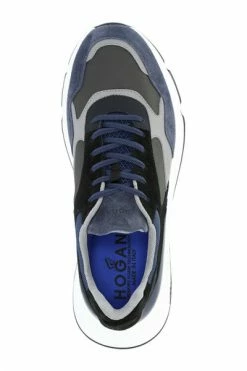 Hogan Hyperlight Blue Sneakers Black