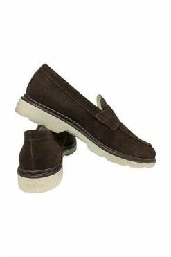 Hogan Instappers & Slip Ons Moccasin Brown
