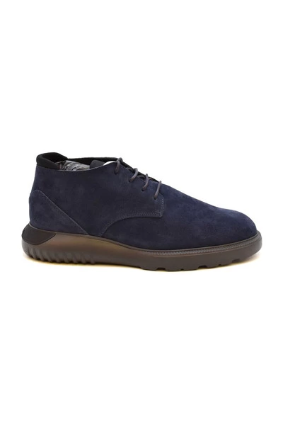 Hogan Nette Schoenen Laced Shoes Blue - Afbeelding 2