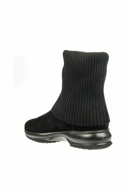 Hogan Enkellaarsjes HXW00N09250BYEB999 INTERACTIVE Boots Black - Afbeelding 3