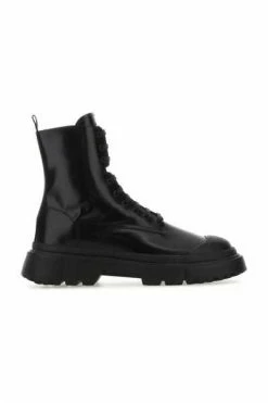 Hogan Laarzen Lace-up Boots Black