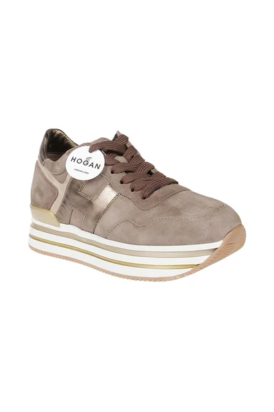 Hogan H483 Sneakers Beige - Afbeelding 5