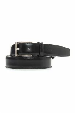 Hogan Riemen Leather Belt Black