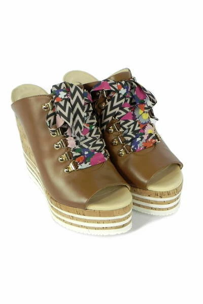 Hogan Sleehakken Shoes Brown - Afbeelding 3