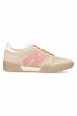 Hogan Low Sneakers H357 Beige