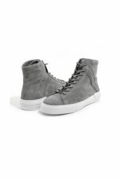 Hogan Sneakers Men39 Shoes HXM5260CW10BTMB804 Rebel Derby H High Gray