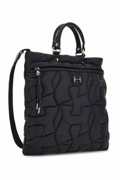 Hogan Shoppers Tote Bags Black