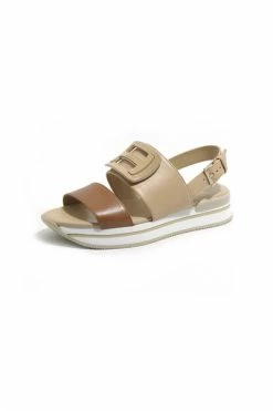 Hogan Sandalen H222 Sandals Beige