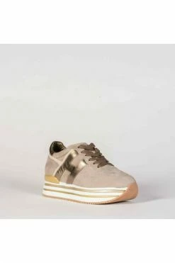 Hogan Sneakers Midi Beige
