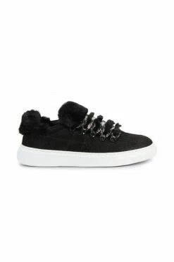 Hogan Sneakers Baskets WINTERY H STITCHING Black