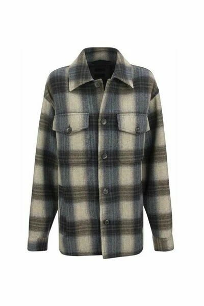 Hogan Zomerjassen Shirt Jacket Brown - Afbeelding 4