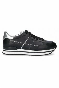 Hogan Sneakers Low H222 Logo Black