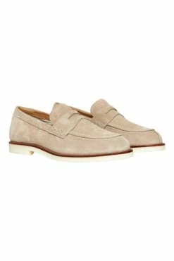 Hogan Instappers & Slip Ons Shoes Beige