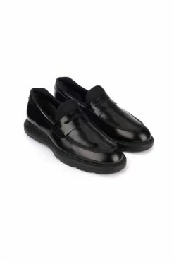 Hogan Instappers & Slip Ons Loafers Black