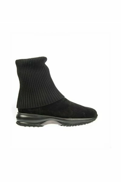 Hogan Enkellaarsjes HXW00N09250BYEB999 INTERACTIVE Boots Black - Afbeelding 4