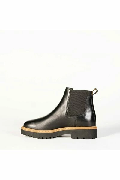 Hogan Chelseaboots Boot With Lateral Leather Elators Black