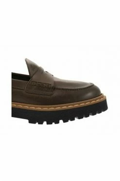 Hogan Instappers & Slip Ons Loafers Brown