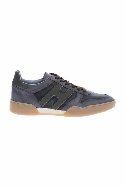 Hogan Sneakers Retro Volley - Calfskin Tennis Gray - Afbeelding 3