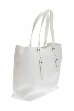 Hogan Shoppers Shopping Bag With Handles White