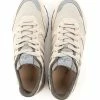 Hogan Sneakers Shoes In Leather Beige