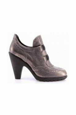 Hogan Schoenen Brogues Heels Gray