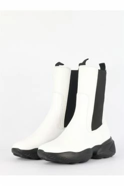 Chelseaboots Hogan Interaction Ankle Boots White