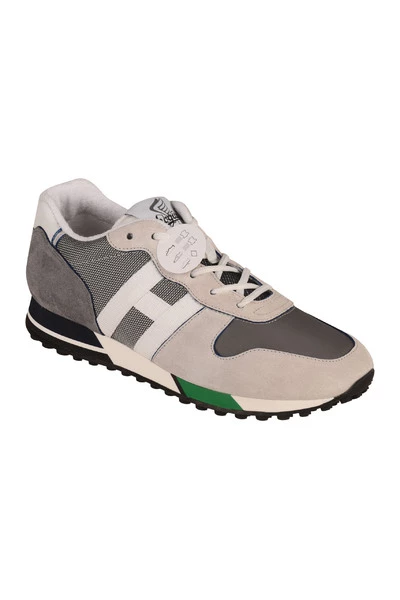 Hogan Panelled Low-top Sneakers Gray - Afbeelding 2