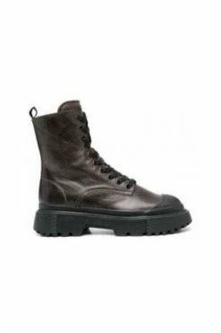 Hogan Laarzen Lace-up Boots Brown