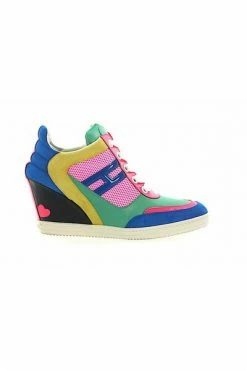 Hogan Sneakers Keilstiefeletten Pink