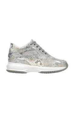 Hogan Sneakers Flat Shoes Gray