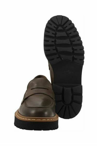 Hogan Instappers & Slip Ons Loafers Brown - Afbeelding 5