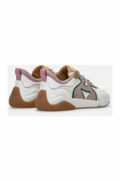 Hogan Colour-Block Sneakers Pink