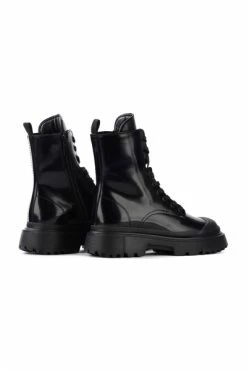 Hogan Laarzen Lace-up Boots Black
