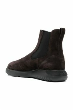 Hogan Laarzen Chelsea Boots Brown